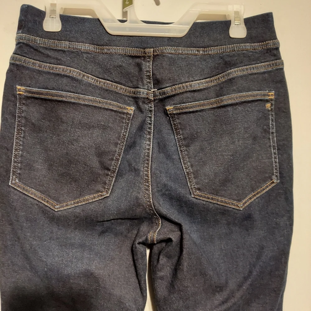 Madewell Jeans Size 30 Pull-On Skinny Wisteria Wash Dark Wash Women's Cotton